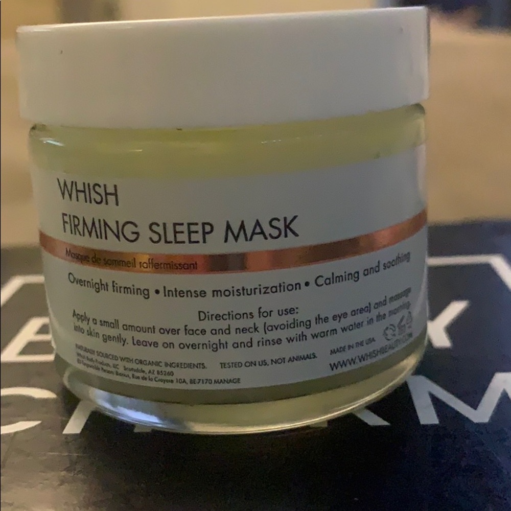 NEW Whish Rose Hip + Lotus Firming Sleep Mask